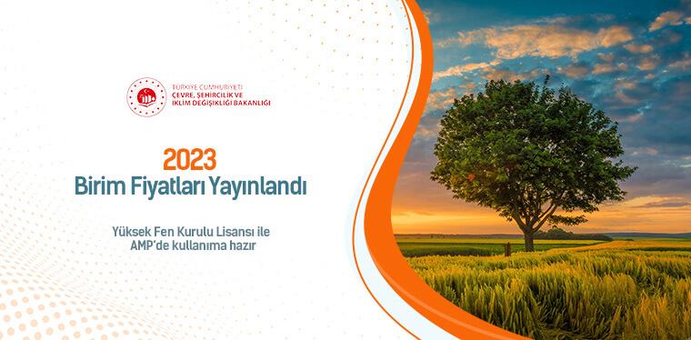 2023 Birim Fiyatları Çıktı! Yeni Pozlar AMP’de Kullanıma Hazır