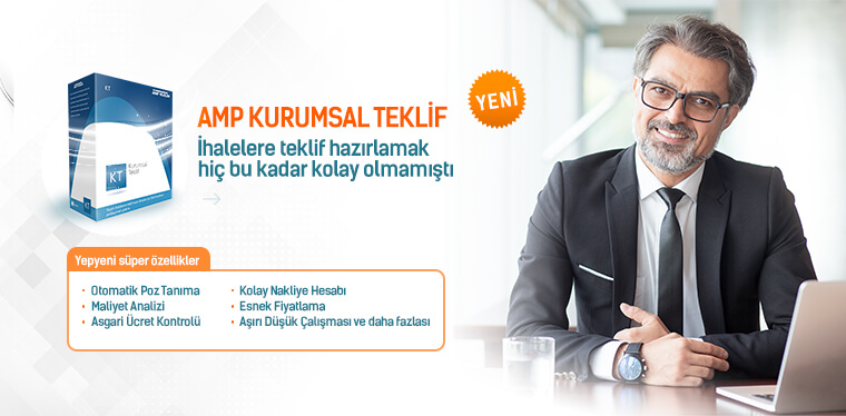 AMP Kurumsal Teklif Çıktı