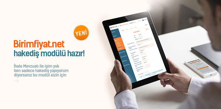 Birimfiyat.net Hakediş Modülü Hazır!