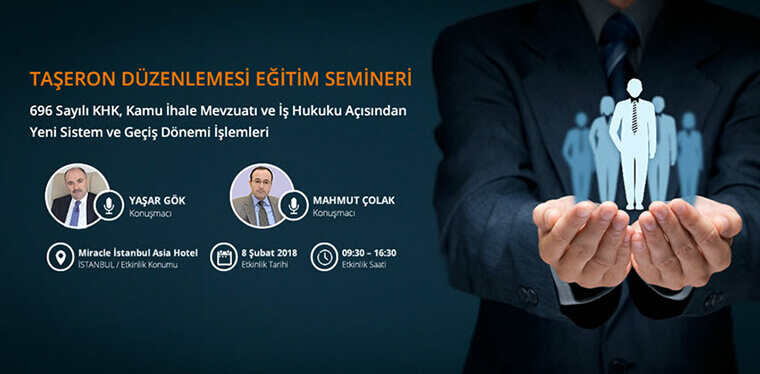 Taşeron Düzenlemesi (696 Sayılı KHK) Semineri – AMP Akademi’den