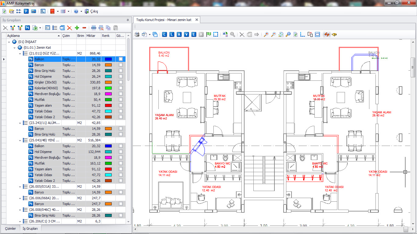 İki Farklı Autocad Projesini Kıyaslama